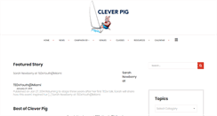 Desktop Screenshot of cleverpig.org